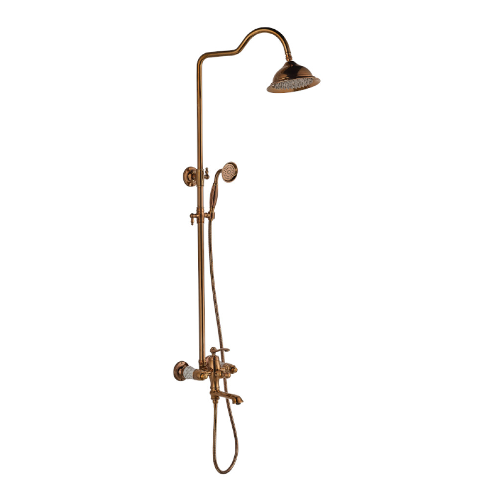 LPD Victoria Rose Mix Borulu Banyo Bataryası